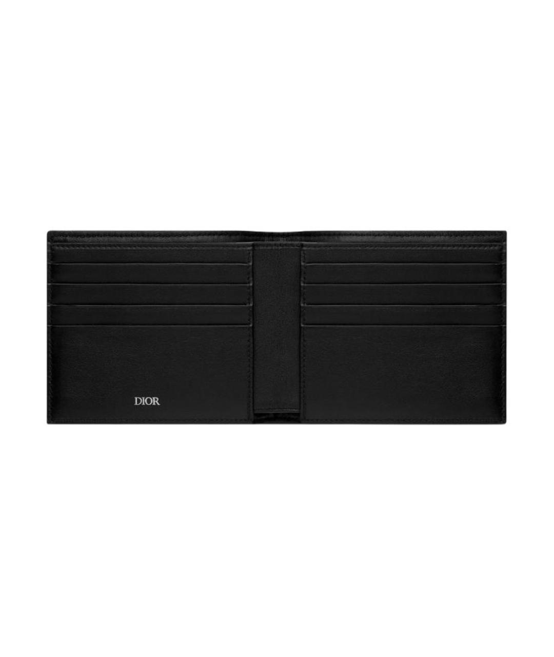 CHRISTIAN DIOR Темно-синий бархатный кошелек, фото 4