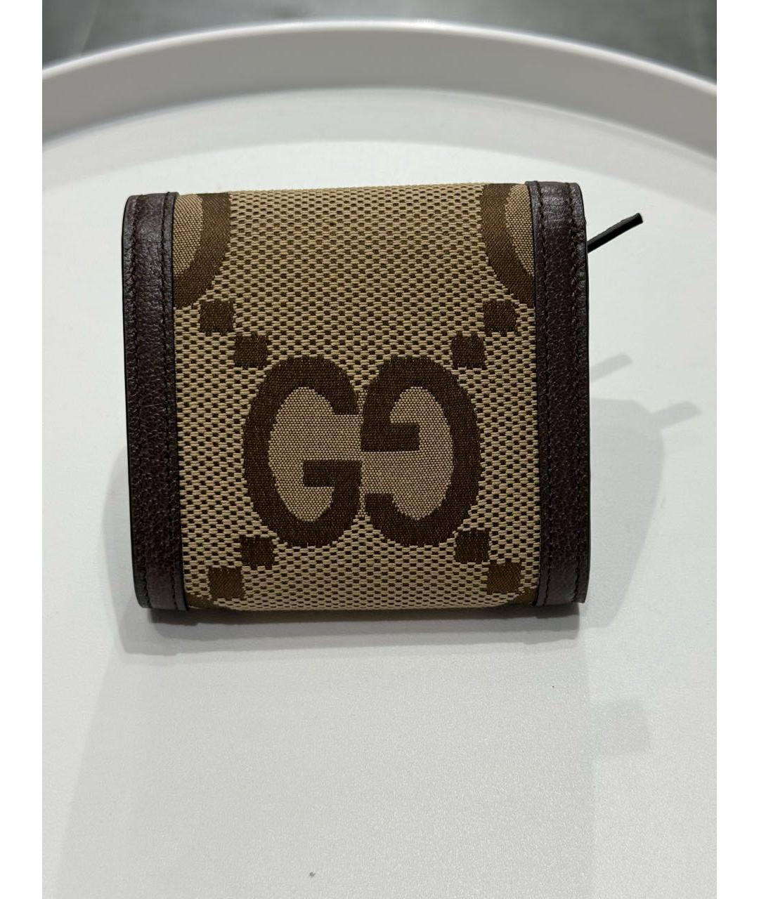 GUCCI Коричневый кошелек, фото 3