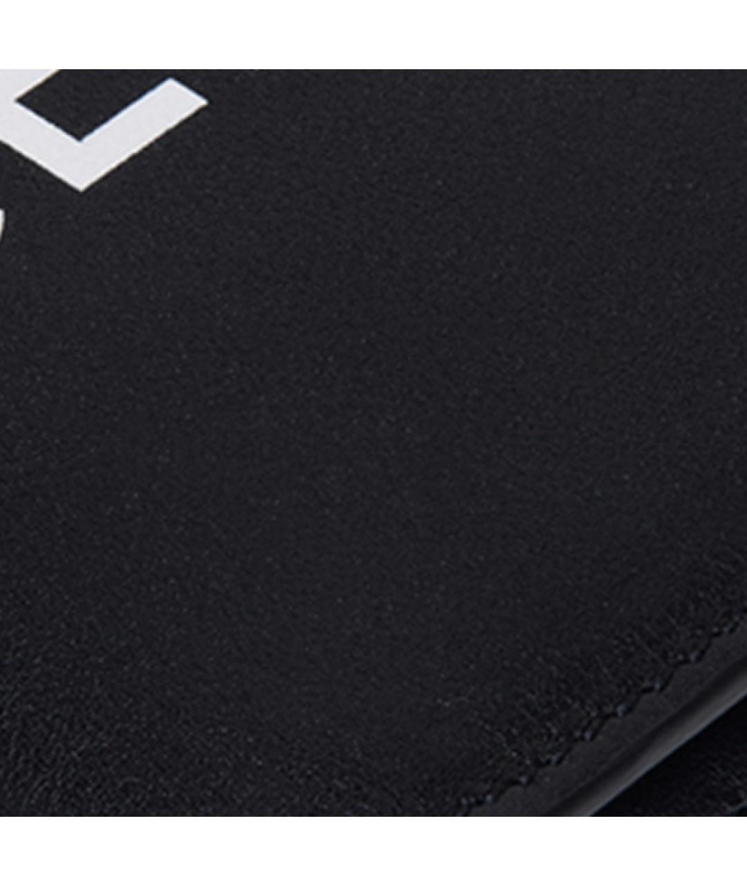 CELINE Черный кожаный кошелек, фото 5