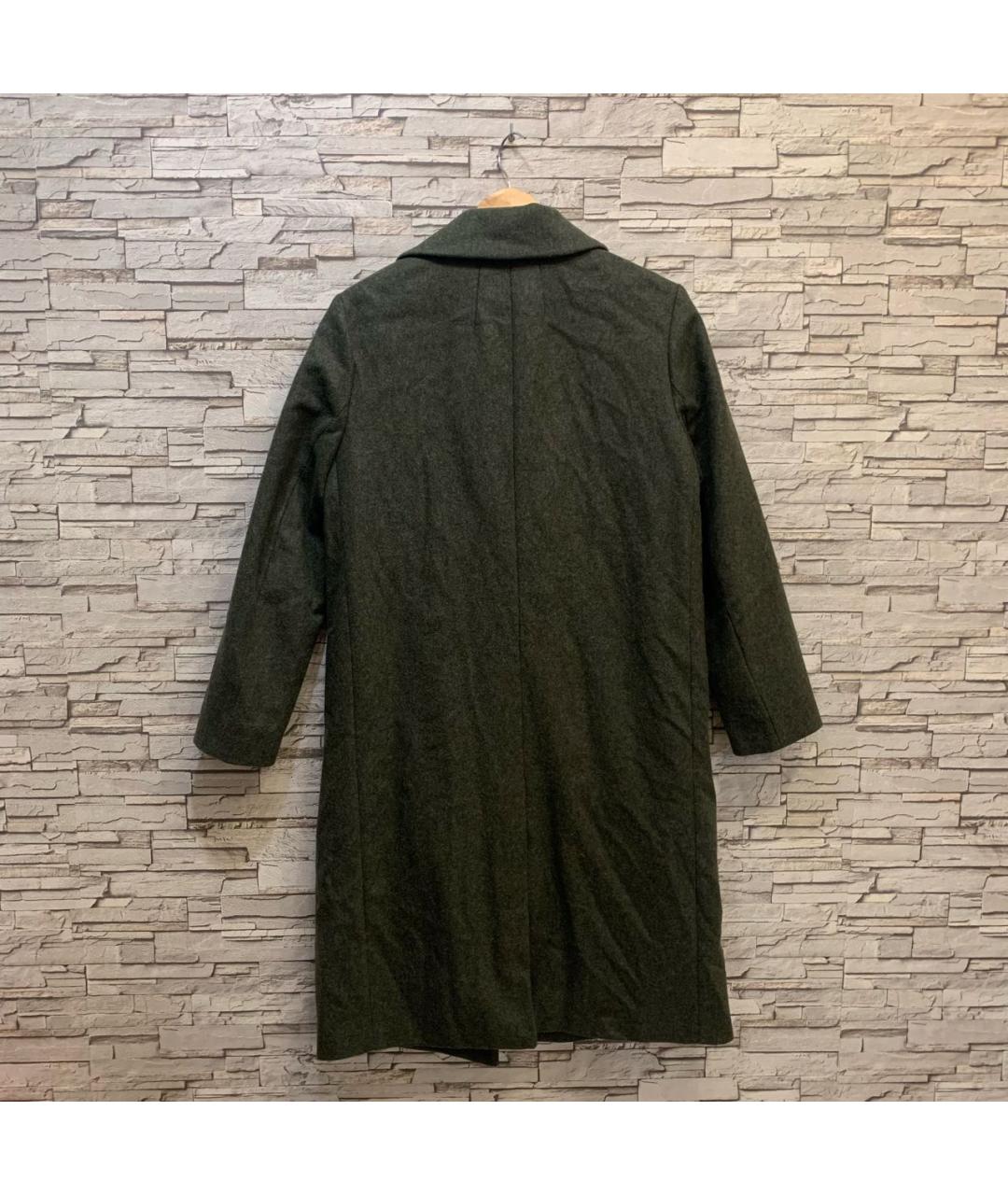 COS Зеленые шерстяное пальто, фото 2