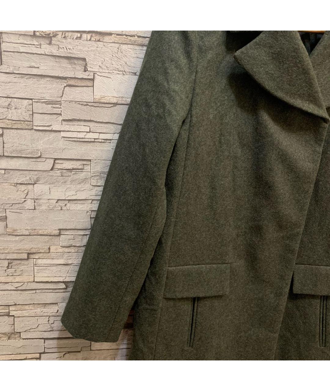 COS Зеленые шерстяное пальто, фото 6