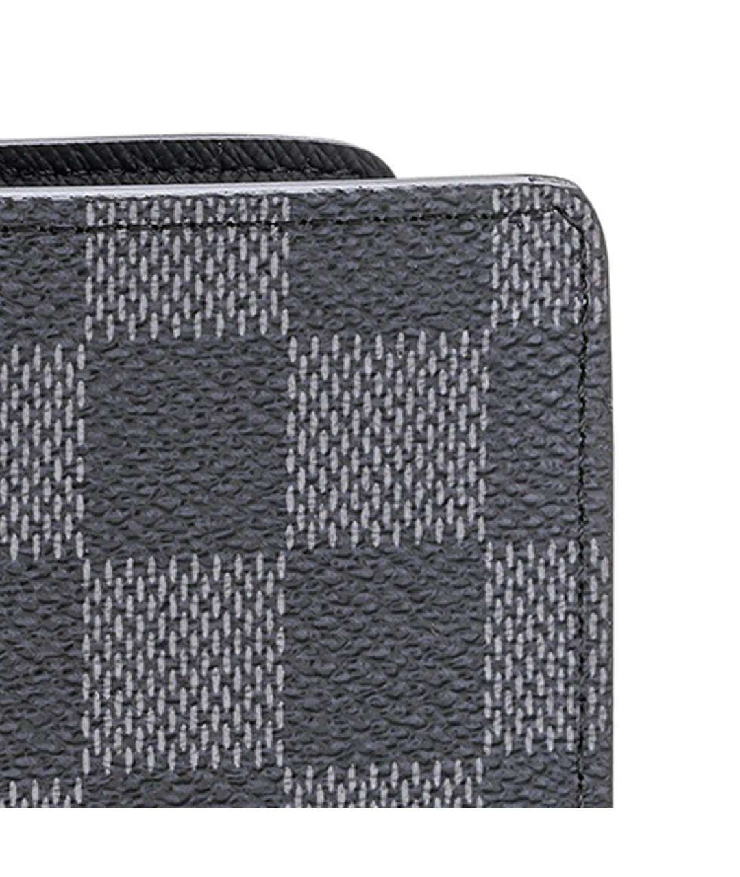 LOUIS VUITTON Серая кожаная папка для документов, фото 6