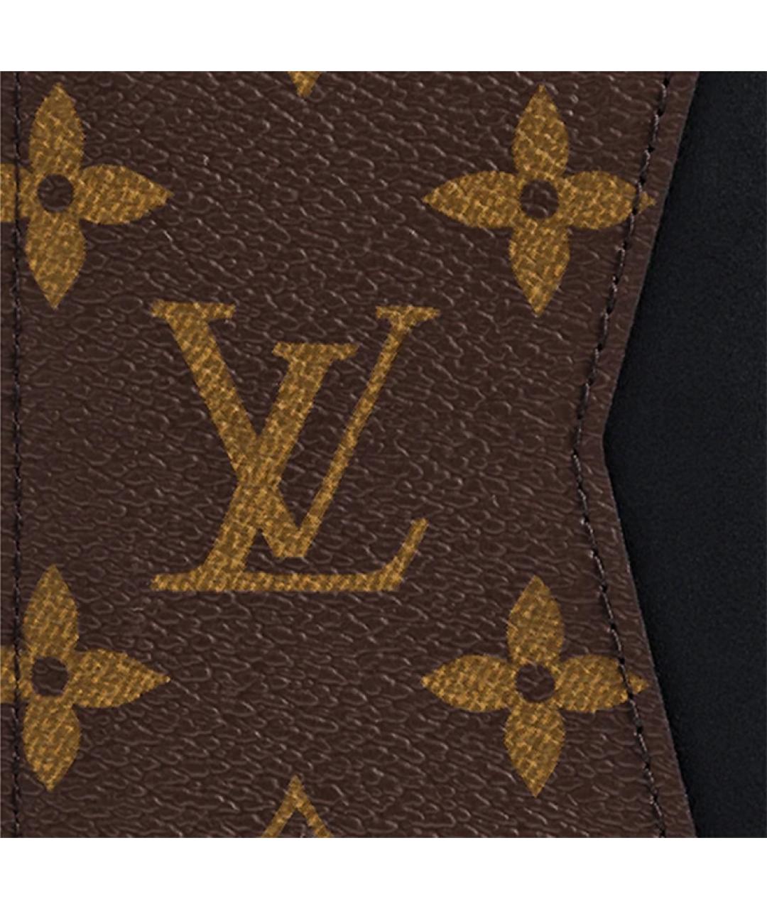 LOUIS VUITTON Коричневый кошелек, фото 5