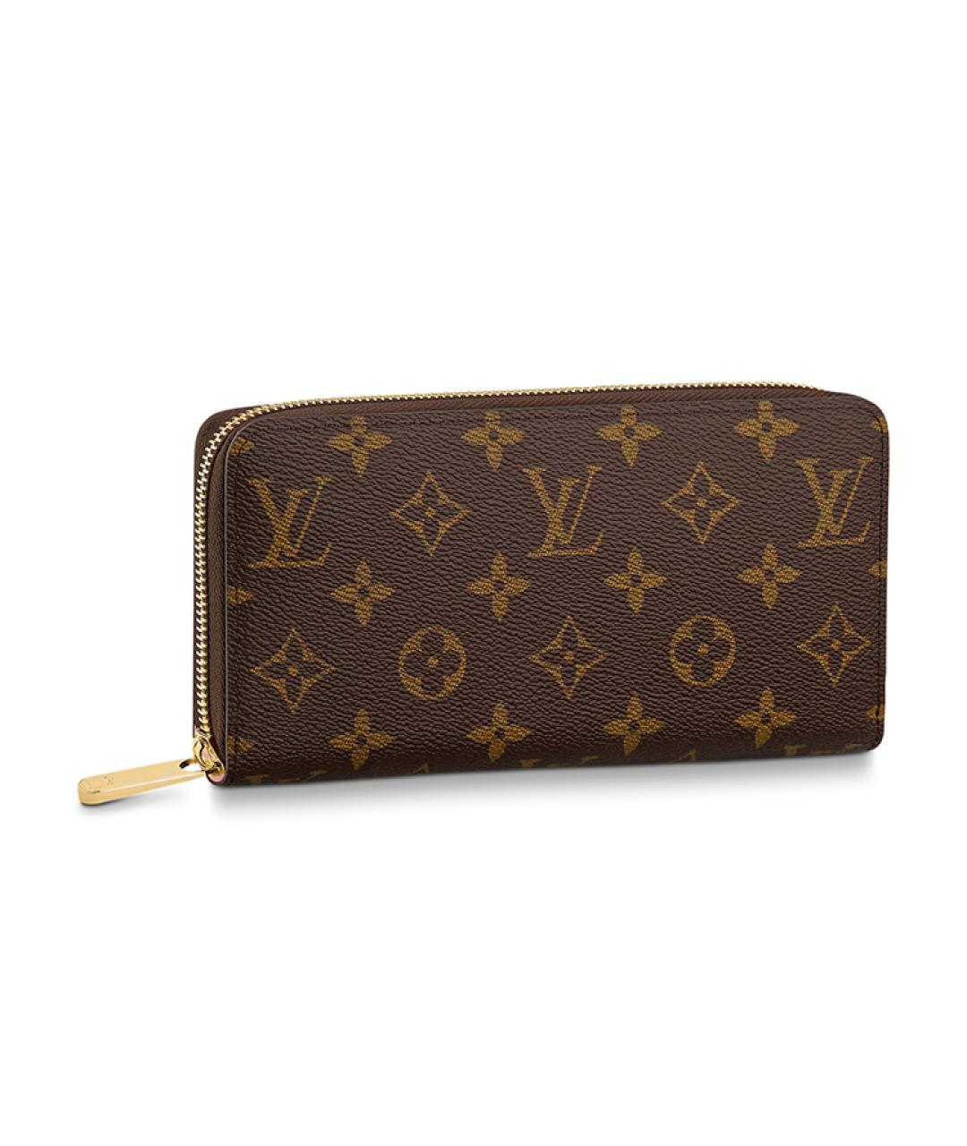 LOUIS VUITTON Коричневый кошелек, фото 3