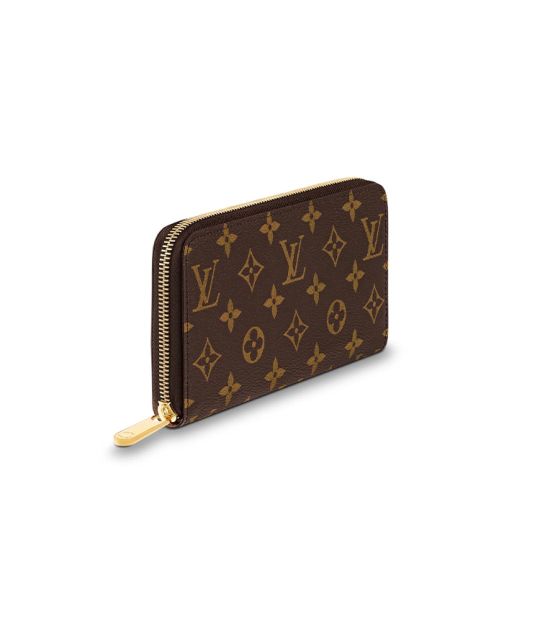 LOUIS VUITTON Коричневый кошелек, фото 2