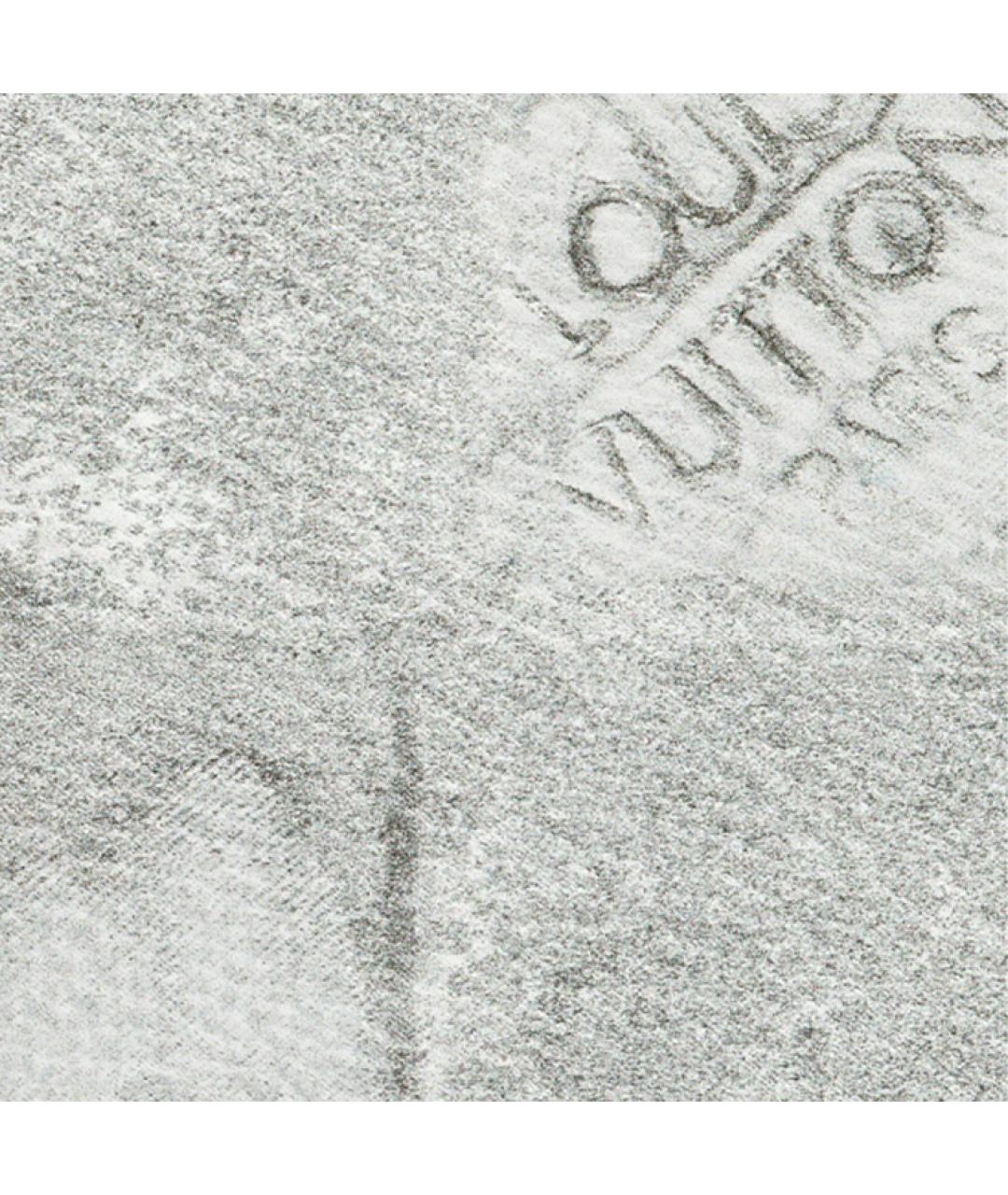 LOUIS VUITTON Серый кожаный кардхолдер, фото 5