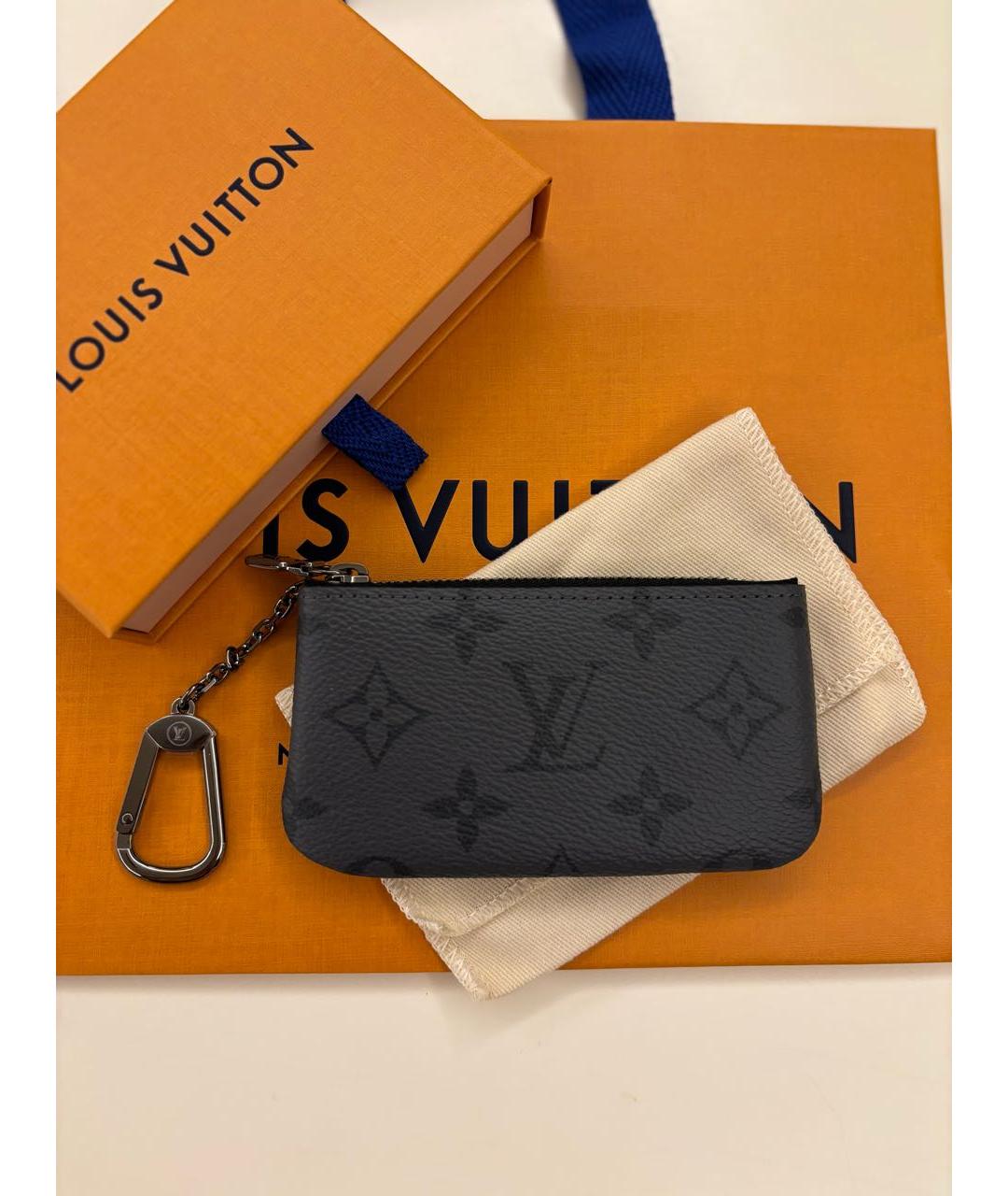LOUIS VUITTON Серая ключница, фото 6