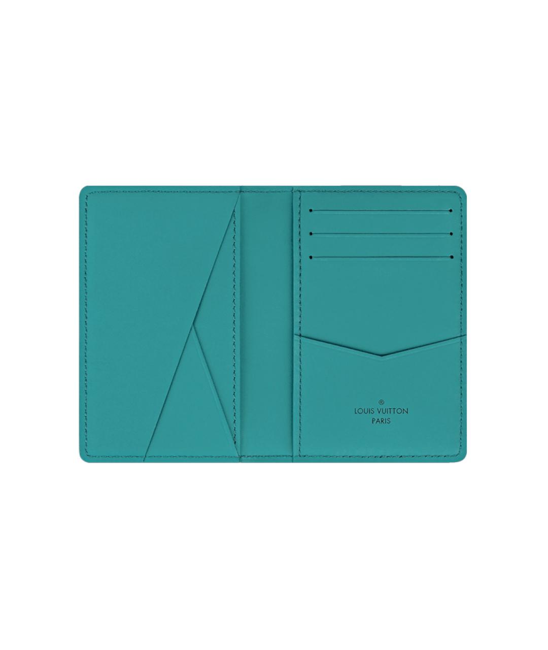 LOUIS VUITTON Мульти кожаный кошелек, фото 4