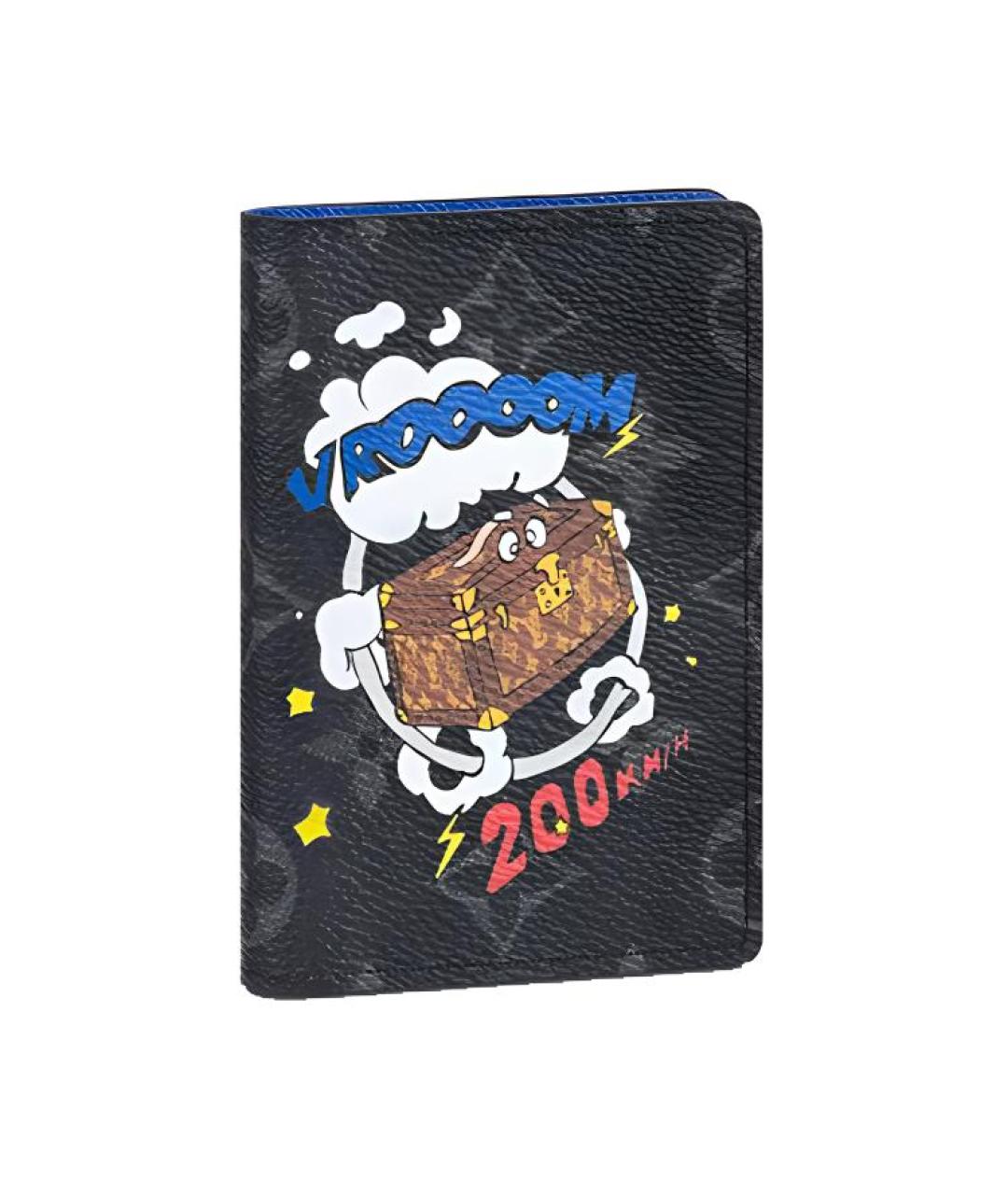 LOUIS VUITTON Серый кожаный кошелек, фото 1