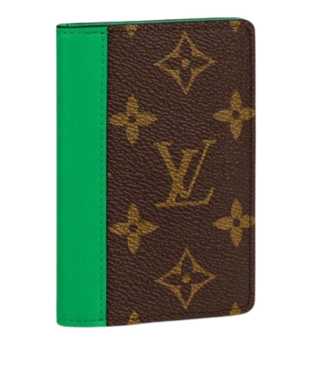 LOUIS VUITTON Коричневый кошелек, фото 1