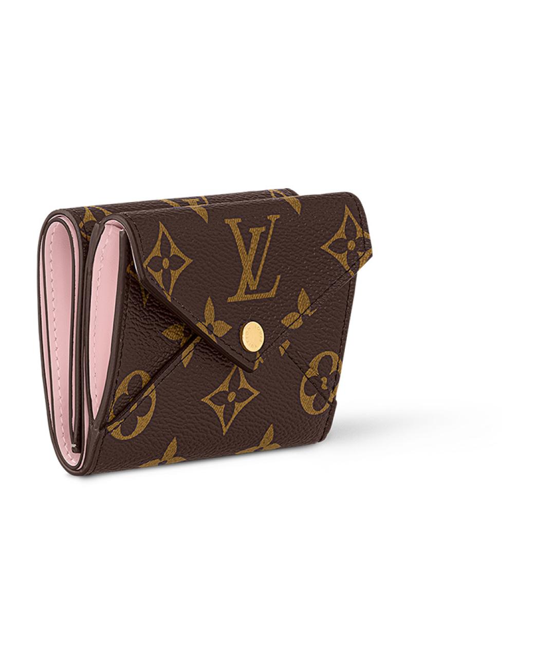 LOUIS VUITTON Коричневый кошелек, фото 2