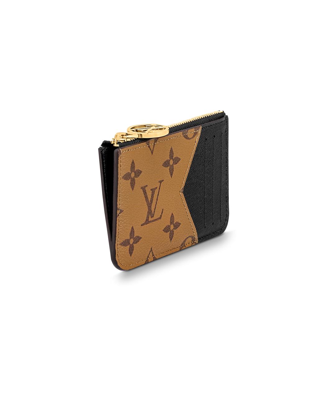 LOUIS VUITTON Коричневый кардхолдер, фото 2