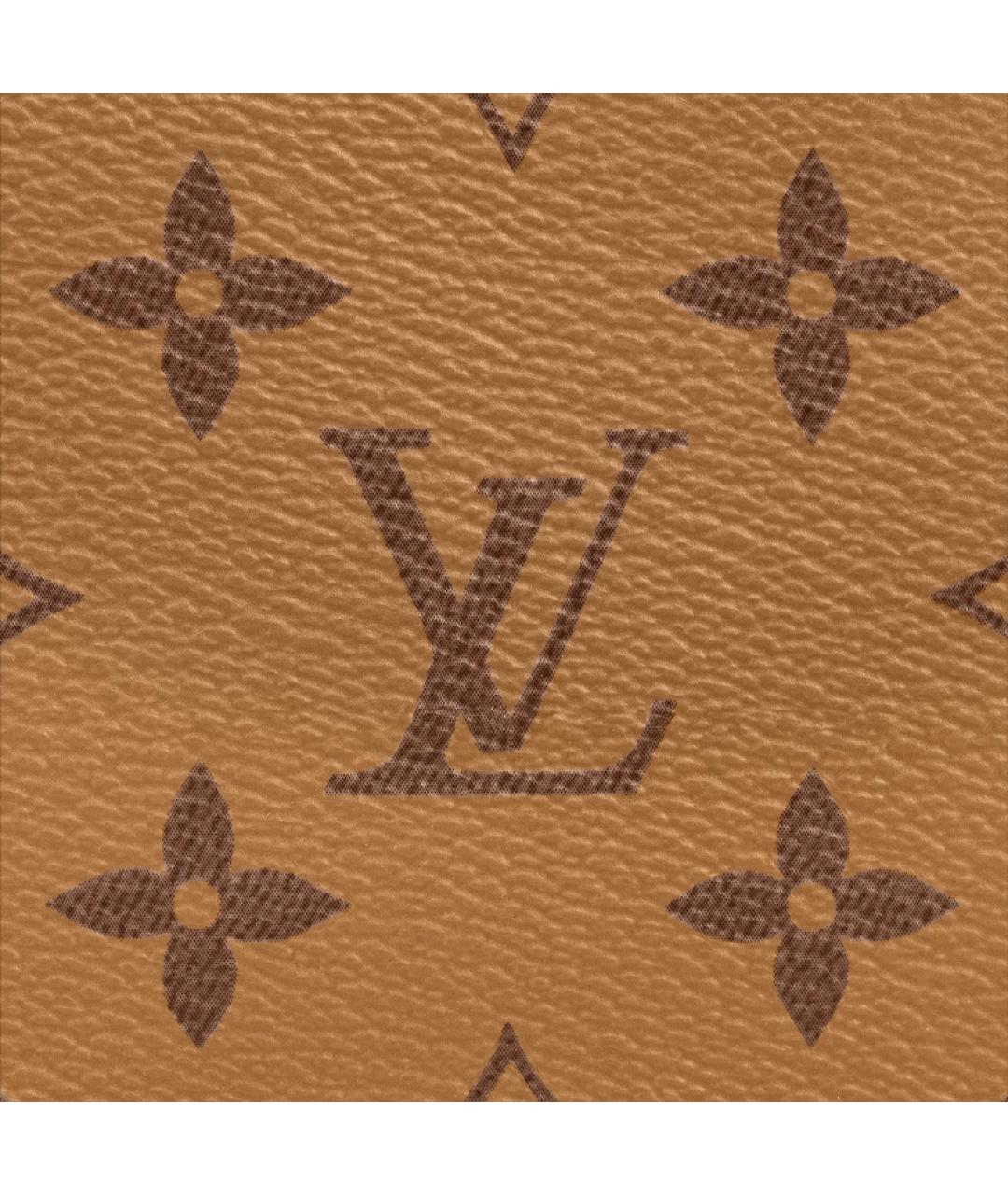 LOUIS VUITTON Коричневый кардхолдер, фото 5