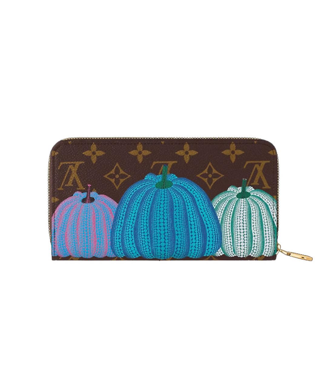 LOUIS VUITTON Коричневый кошелек, фото 3