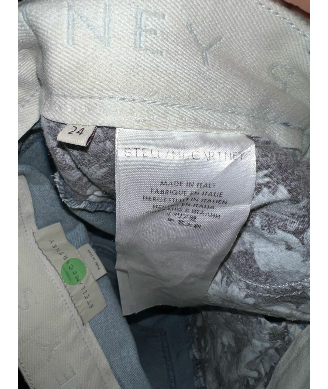 STELLA MCCARTNEY Мульти прямые джинсы, фото 5