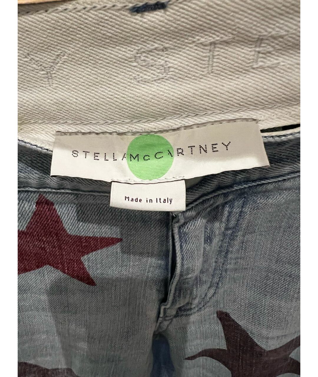 STELLA MCCARTNEY Мульти прямые джинсы, фото 4