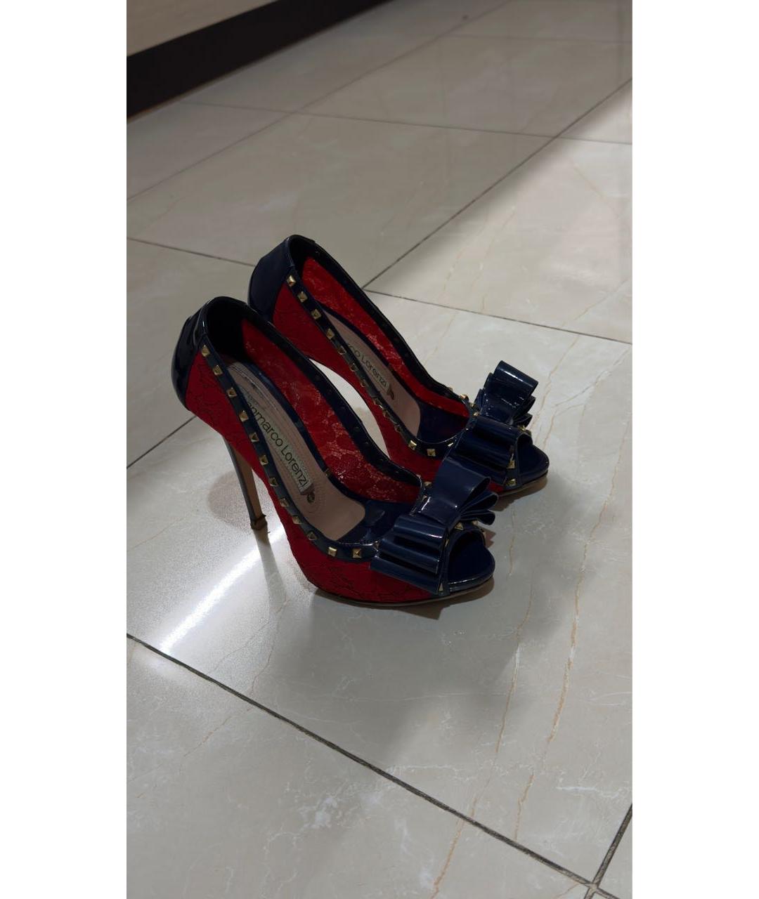 GIAN MARCO LORENZI Красные туфли, фото 6
