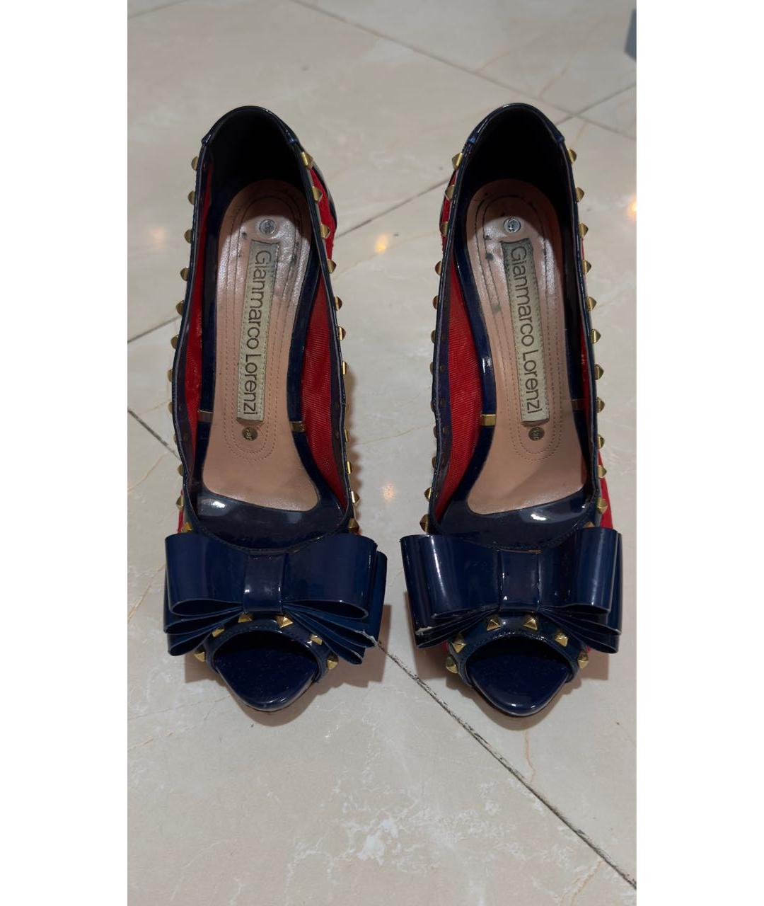 GIAN MARCO LORENZI Красные туфли, фото 7