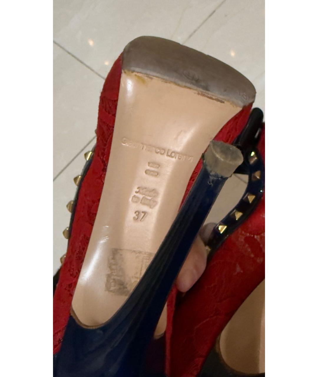 GIAN MARCO LORENZI Красные туфли, фото 4