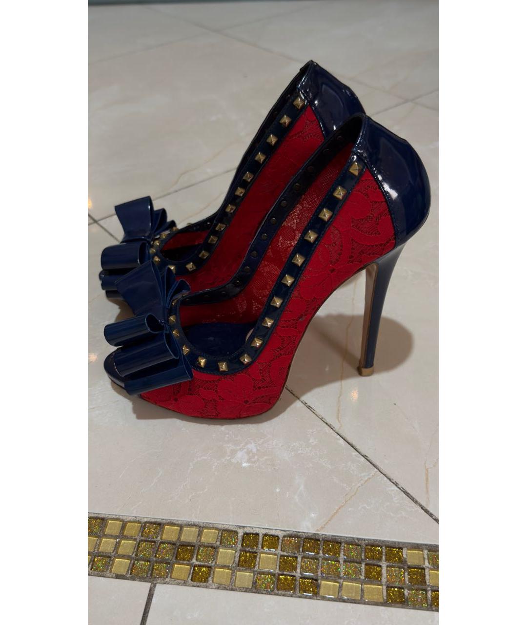 GIAN MARCO LORENZI Красные туфли, фото 2