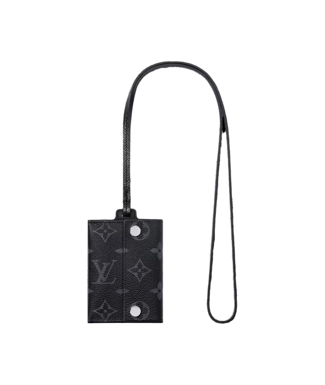 LOUIS VUITTON Черный кардхолдер, фото 2