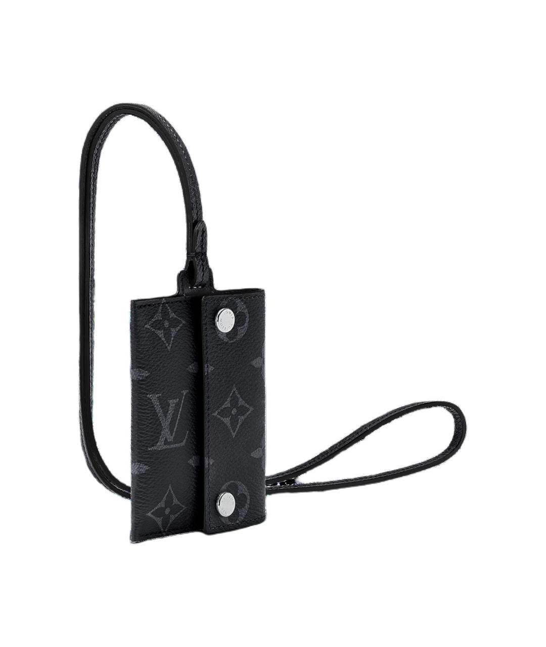 LOUIS VUITTON Черный кардхолдер, фото 3