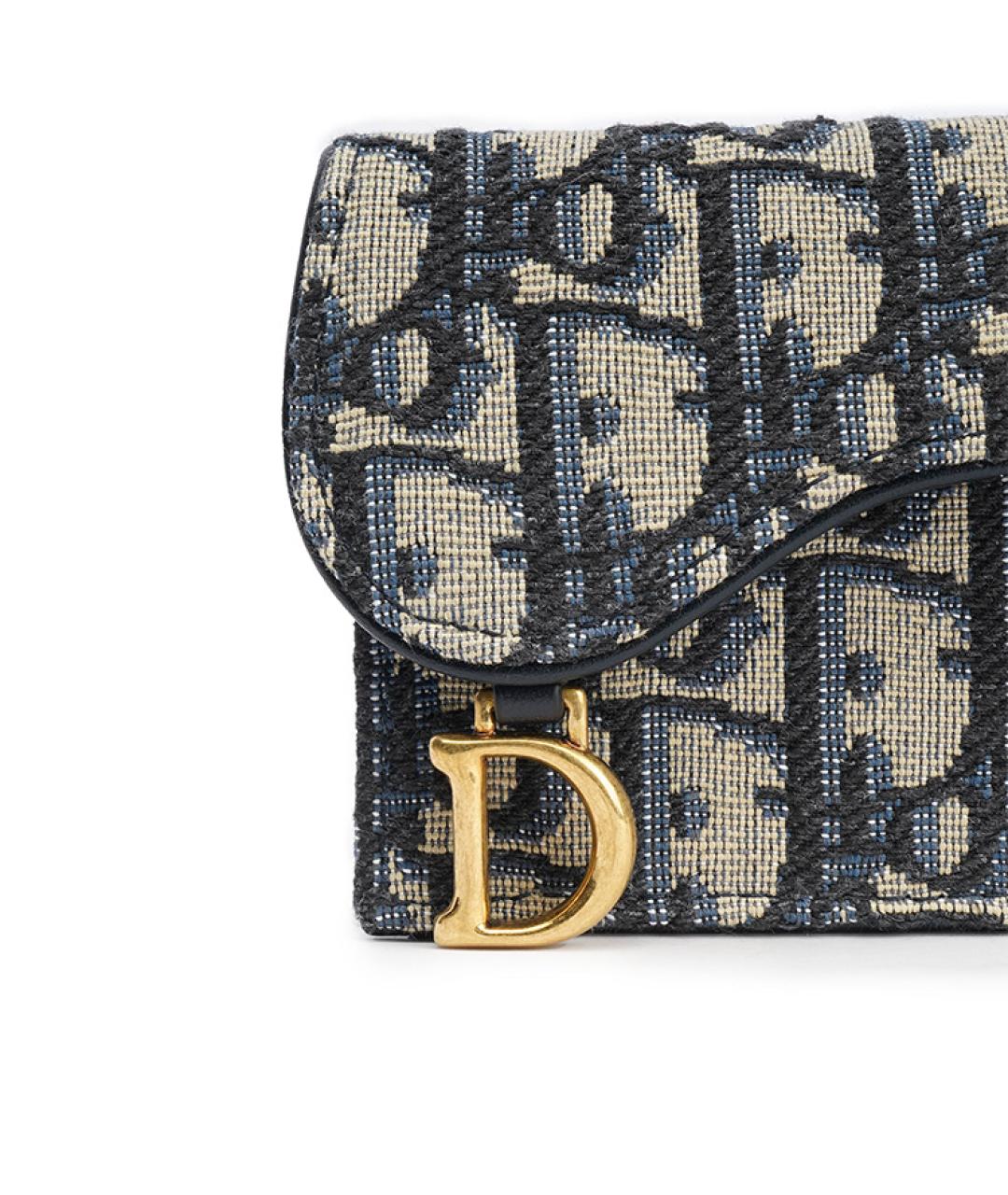 CHRISTIAN DIOR Темно-синий кардхолдер, фото 6