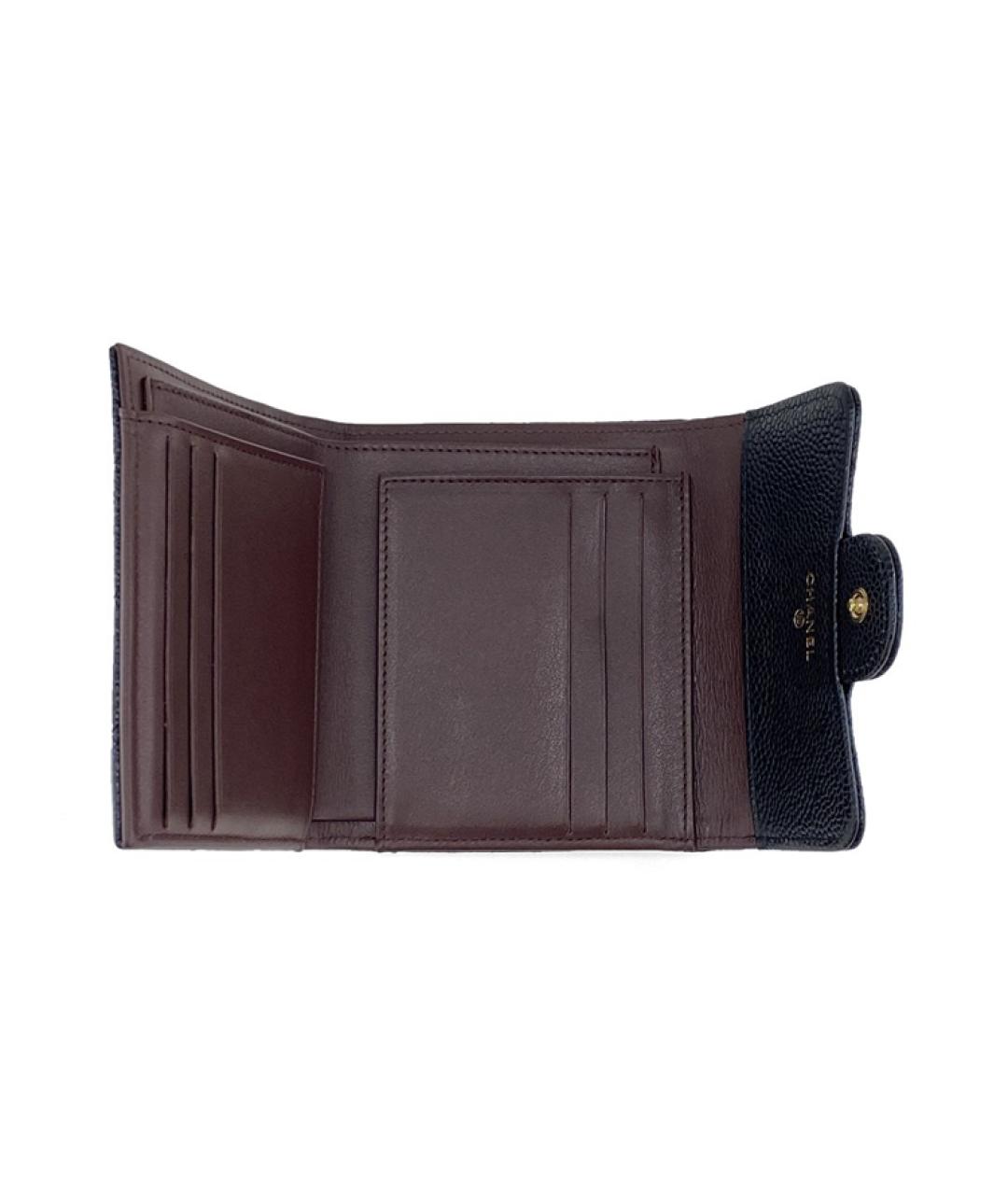 CHANEL Черный кошелек, фото 5