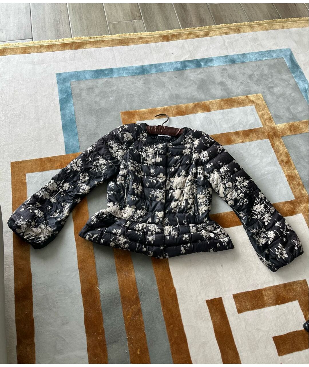 RED VALENTINO Черная куртка, фото 5