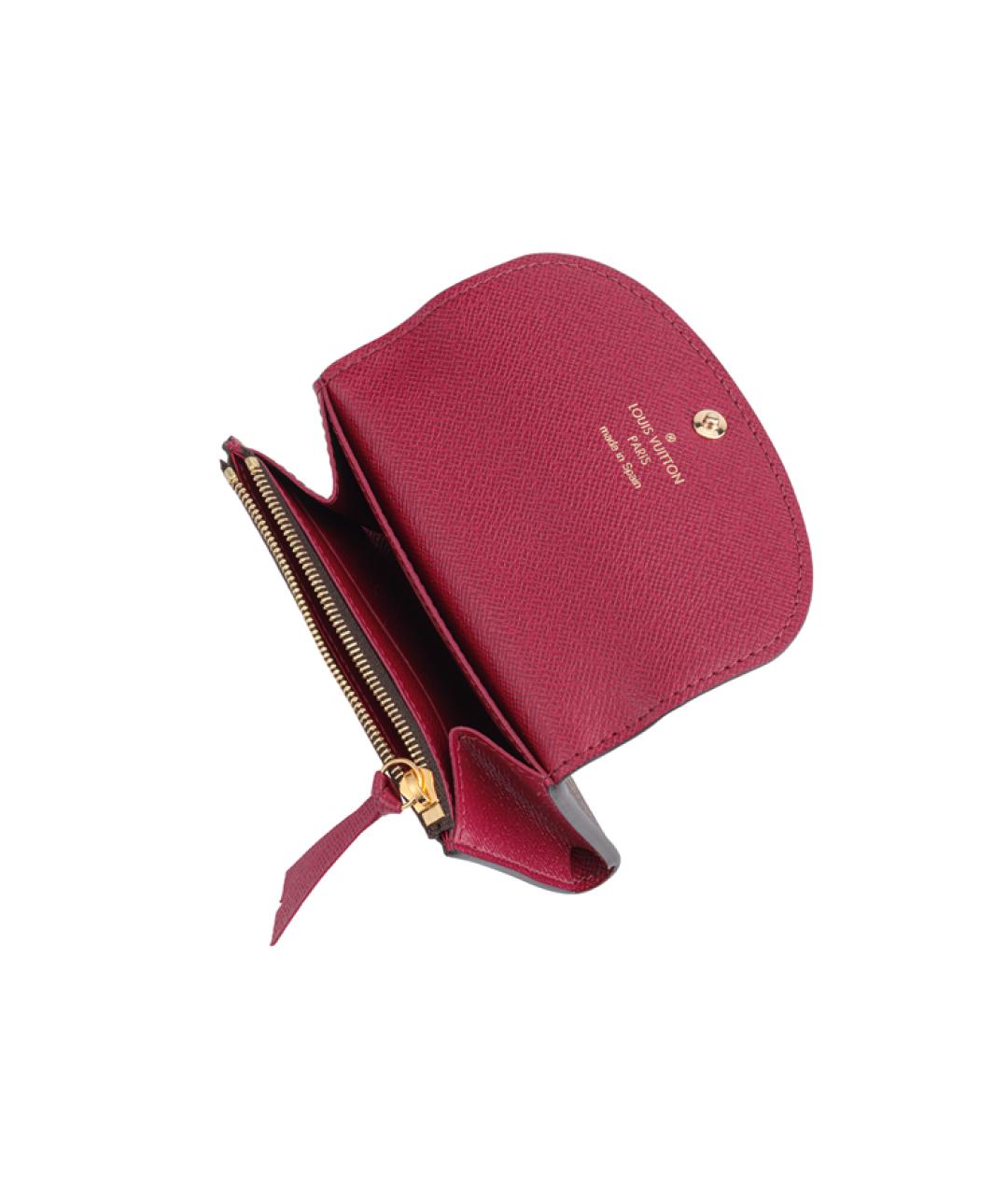 LOUIS VUITTON Коричневый кошелек, фото 8