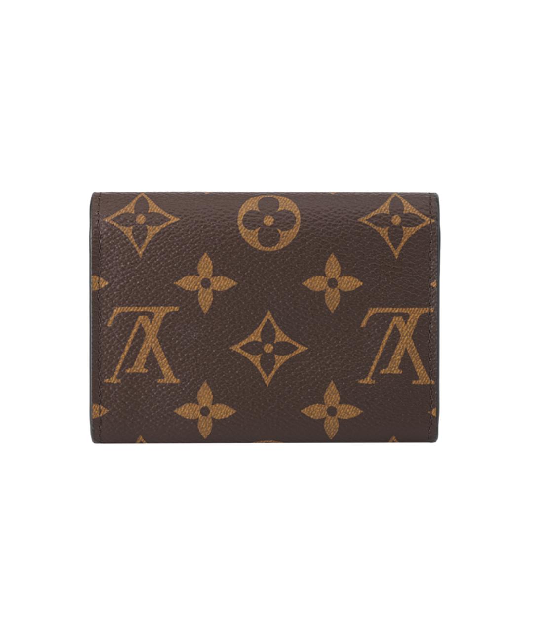 LOUIS VUITTON Коричневый кошелек, фото 6