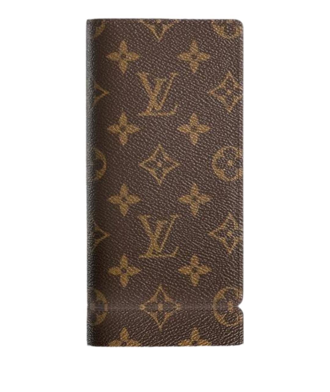 LOUIS VUITTON Коричневый кошелек, фото 1