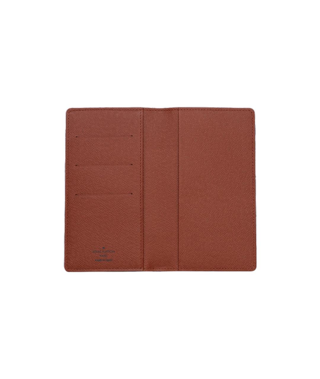 LOUIS VUITTON Коричневый кошелек, фото 2
