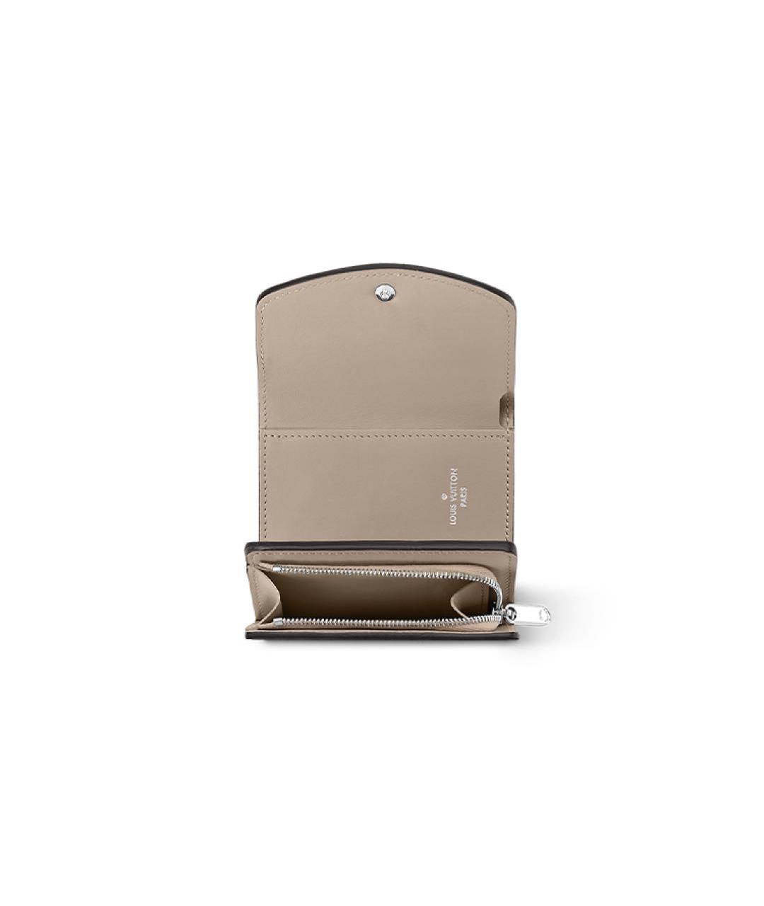 LOUIS VUITTON Бежевый кошелек, фото 4