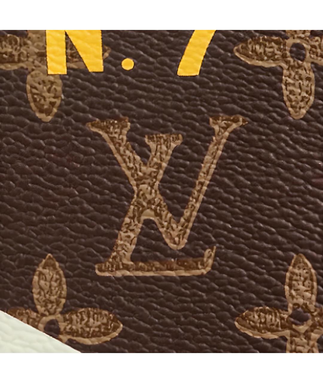 LOUIS VUITTON Коричневый кошелек, фото 5