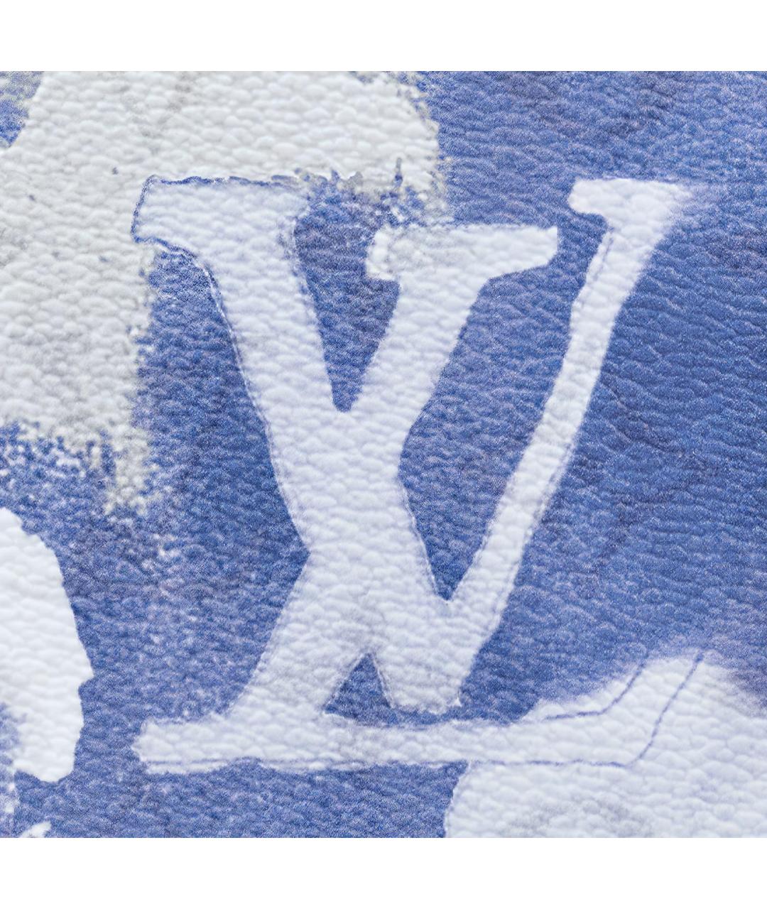 LOUIS VUITTON Голубой кошелек, фото 5