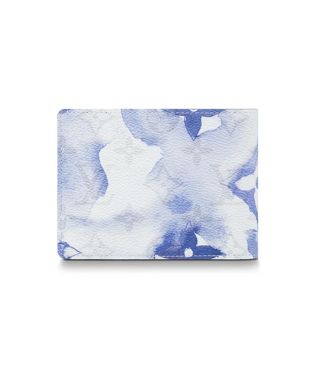 LOUIS VUITTON Голубой кошелек, фото 3