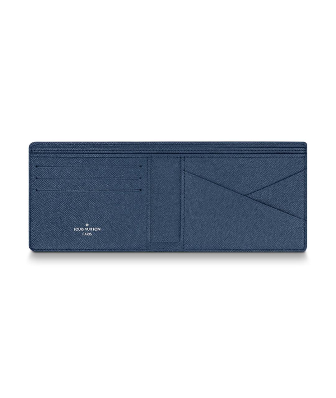 LOUIS VUITTON Голубой кошелек, фото 4