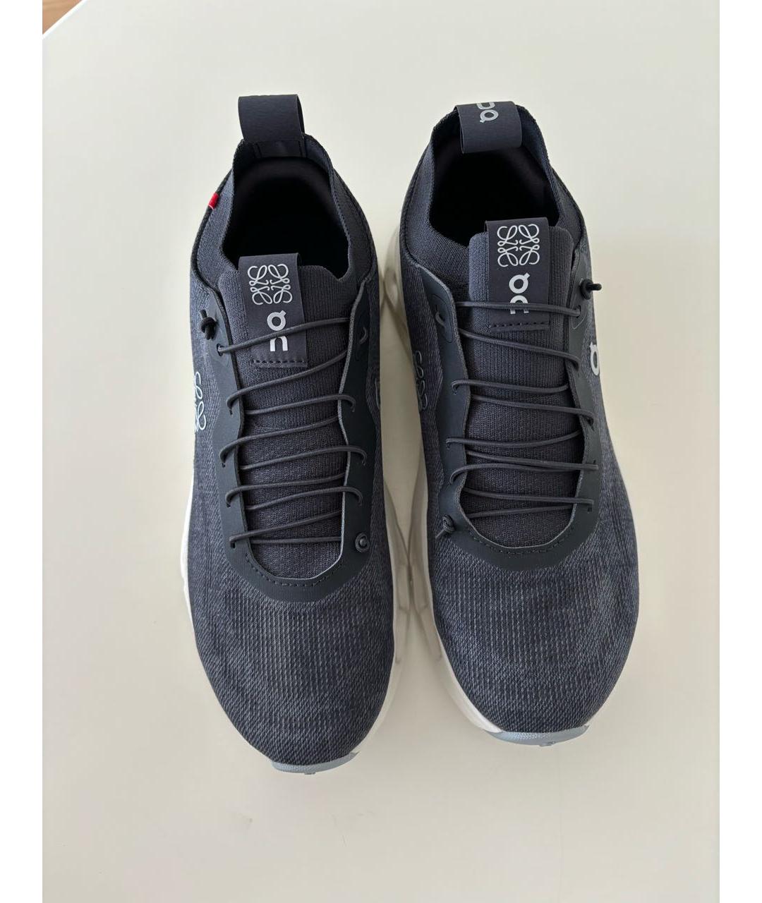 LOEWE Серые кроссовки, фото 2