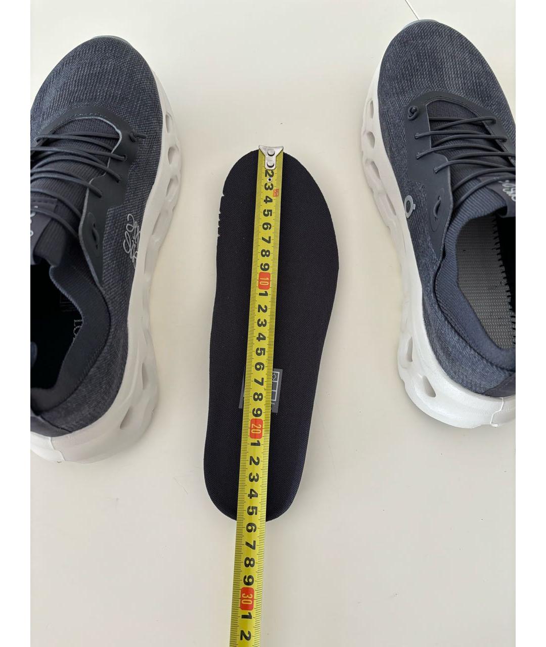 LOEWE Серые кроссовки, фото 7