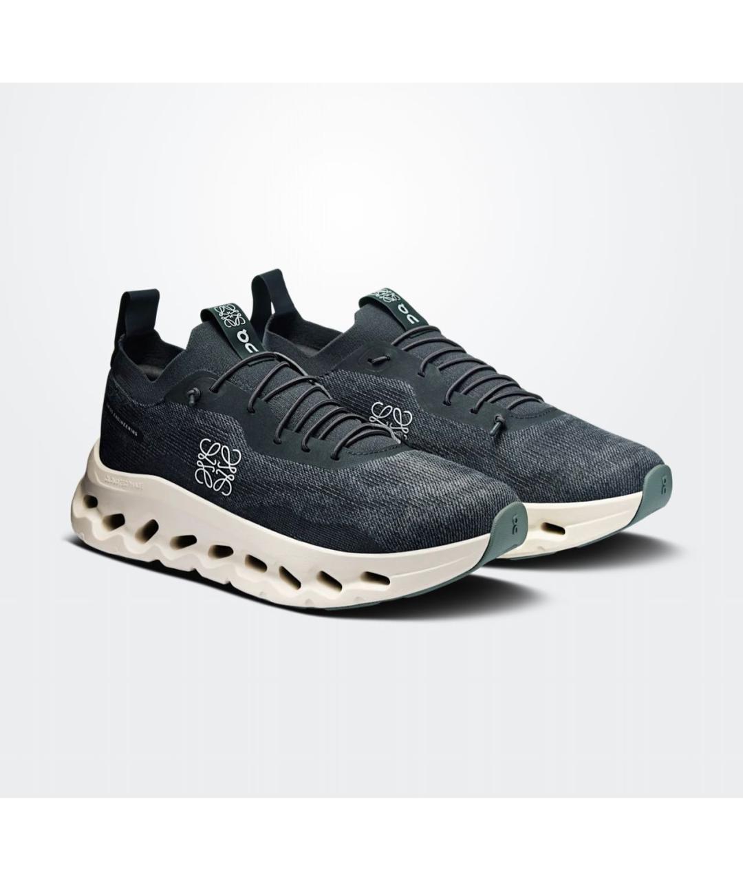 LOEWE Серые кроссовки, фото 9