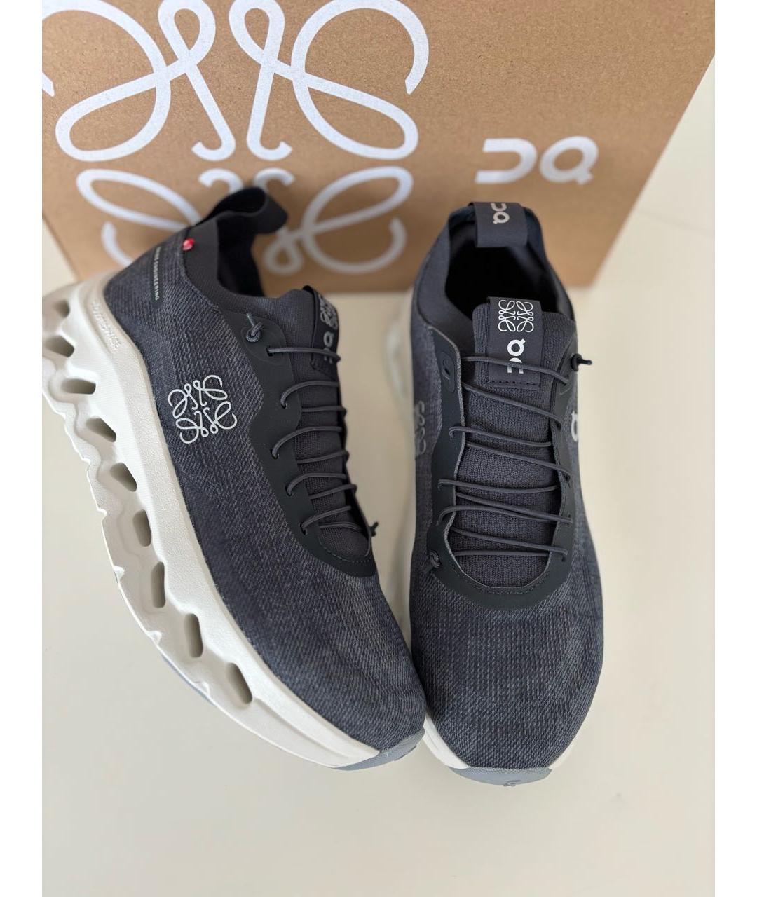 LOEWE Серые кроссовки, фото 8