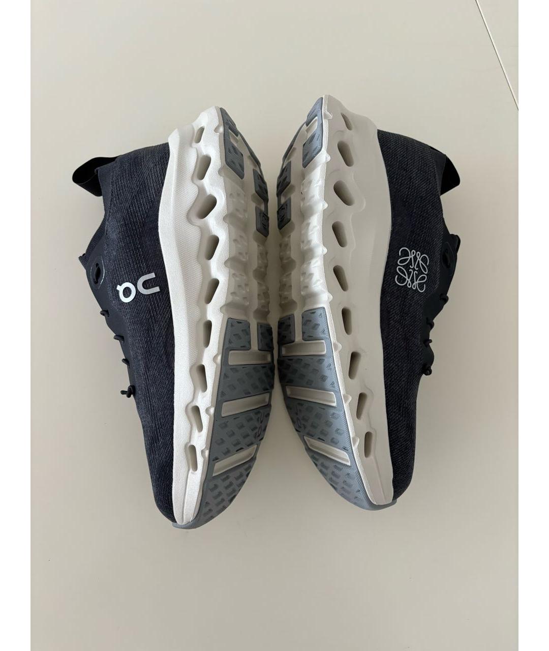 LOEWE Серые кроссовки, фото 4