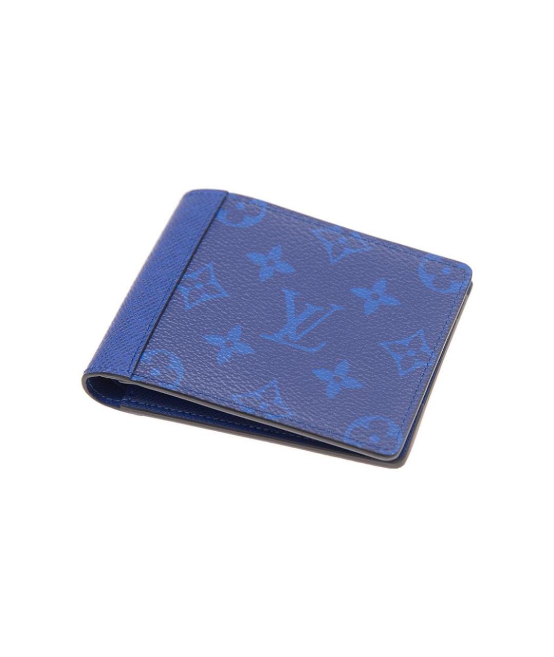 LOUIS VUITTON Синий кошелек, фото 5
