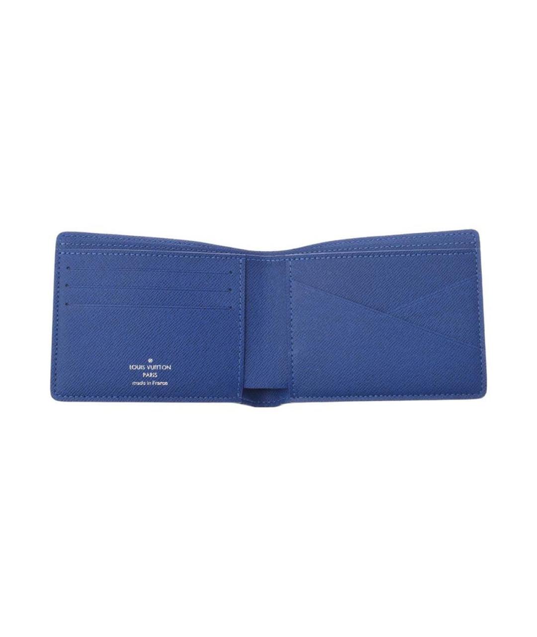 LOUIS VUITTON Синий кошелек, фото 4