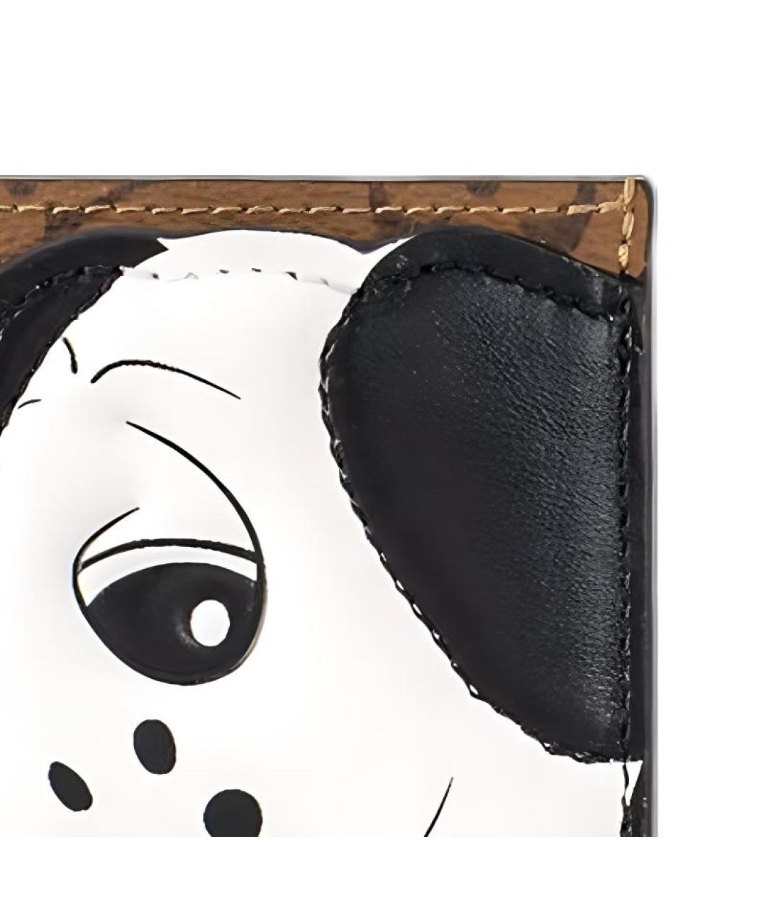 LOUIS VUITTON Коричневый кардхолдер, фото 4