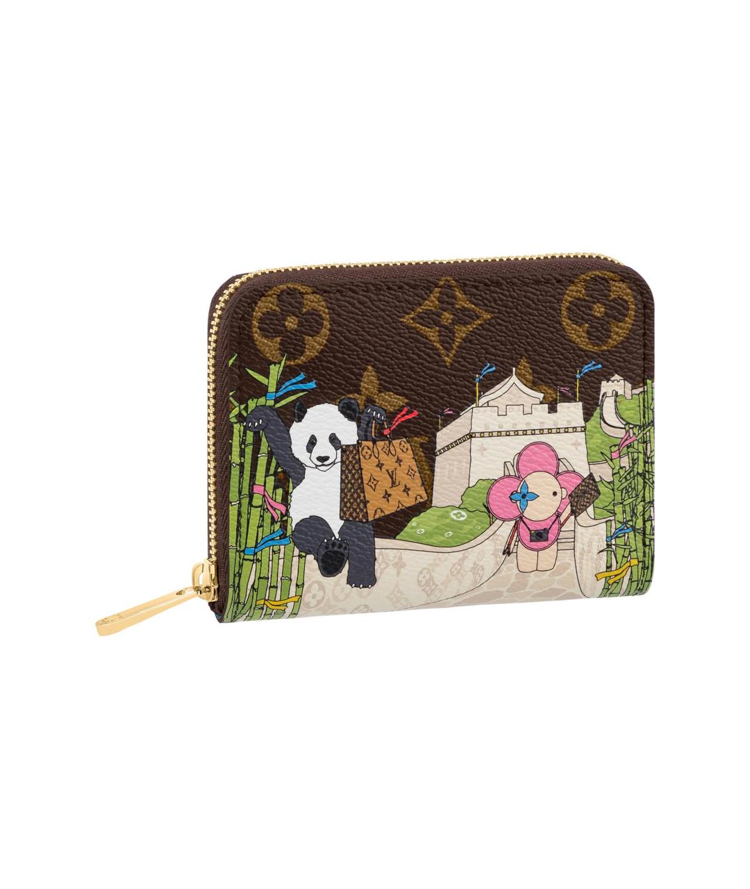 LOUIS VUITTON Коричневый кошелек, фото 1