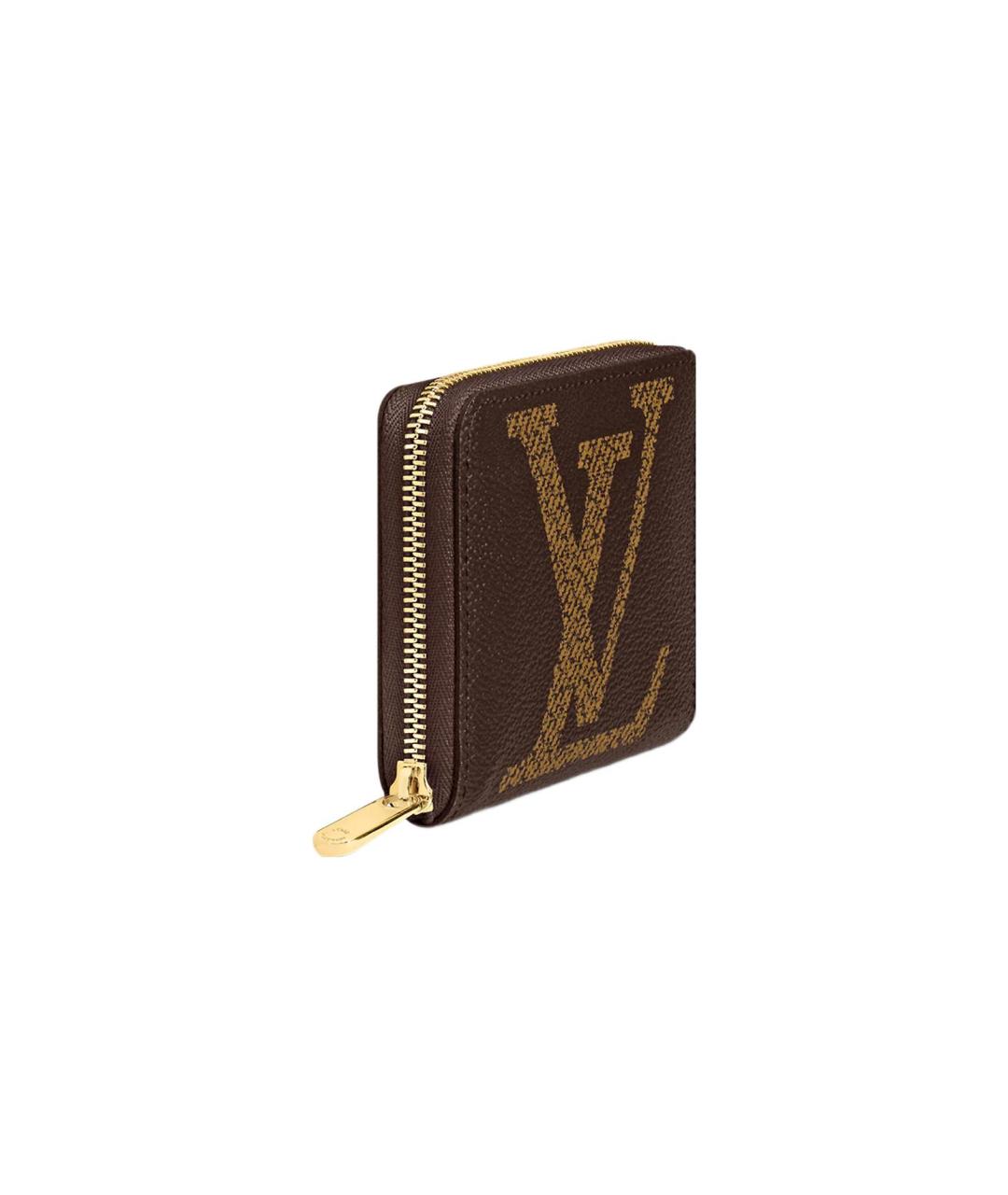 LOUIS VUITTON Коричневый кошелек, фото 2