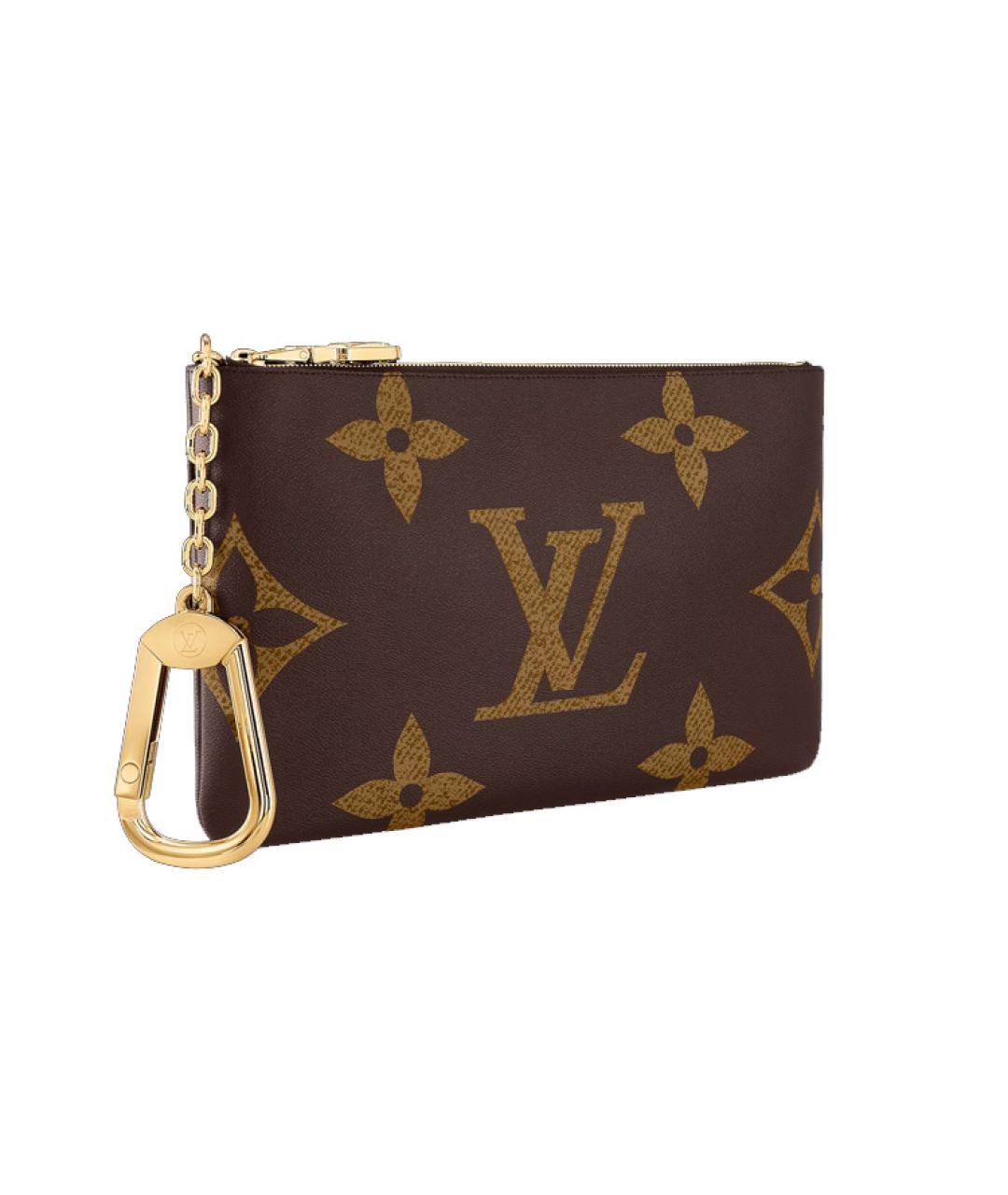 LOUIS VUITTON Коричневый кошелек, фото 2