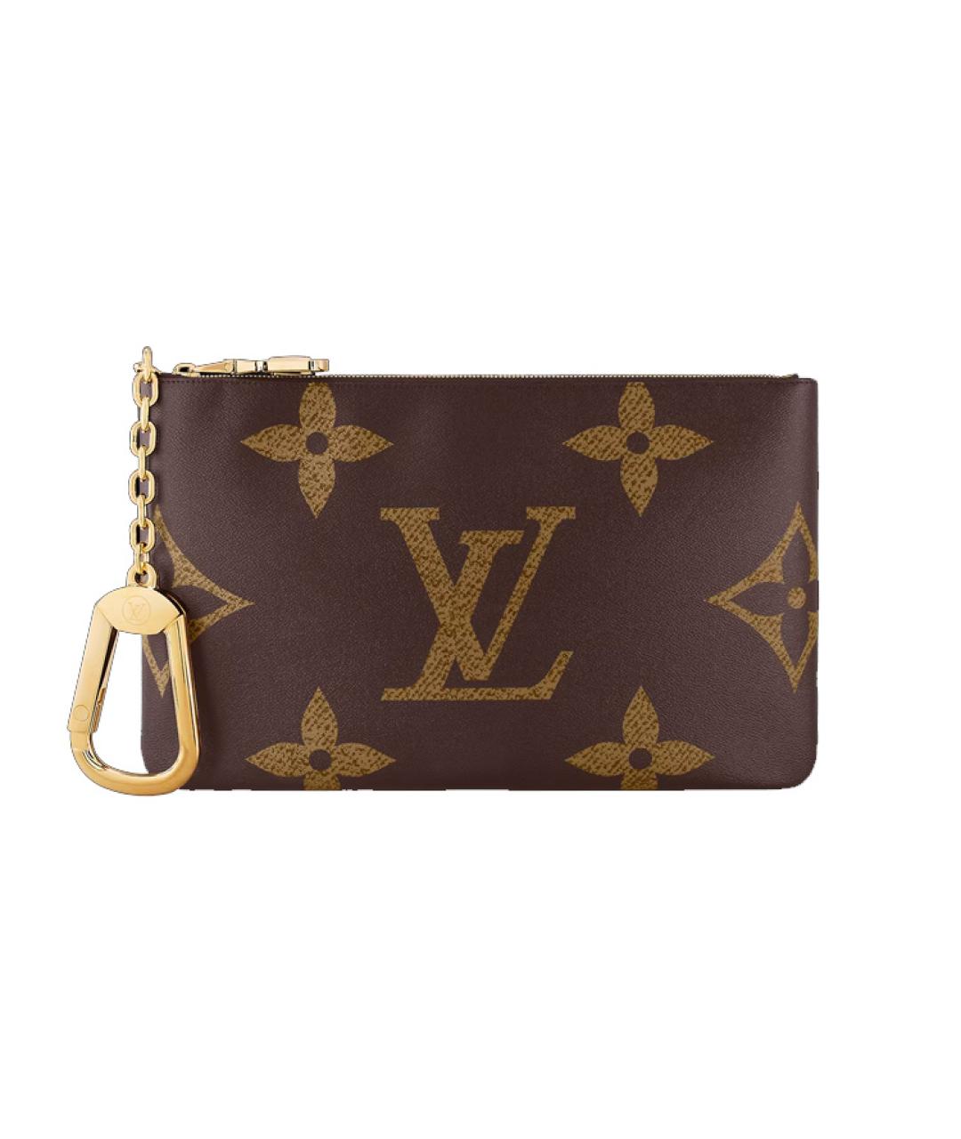 LOUIS VUITTON Коричневый кошелек, фото 1